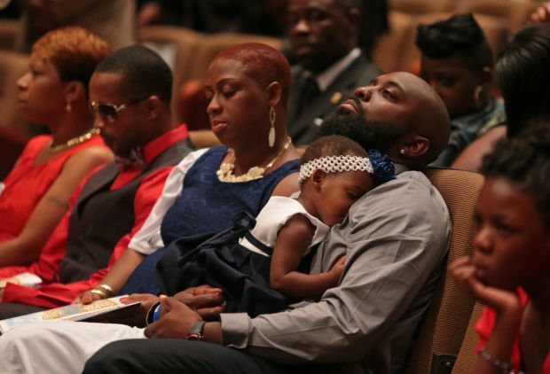 Michael Brown funeral in St. Louis